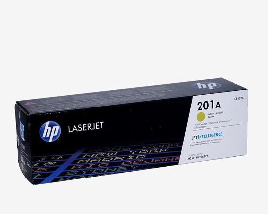 HP 201A Yellow Original LaserJet Toner Cartridge-CF402A