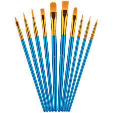 Painting brush set 10 pcs - Image 2
